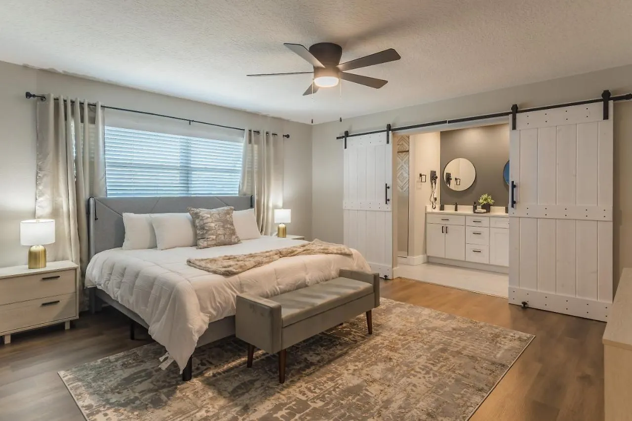 Lake House Retreat Near Downtown, Disney, Universal Studios And Airport 올랜도